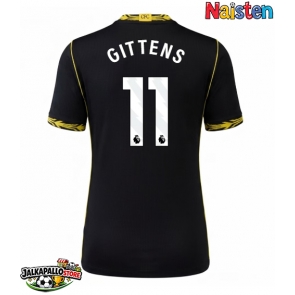 Chelsea Jamie Gittens #11 Vieraspaita Naisten 2026-27 Lyhythihainen